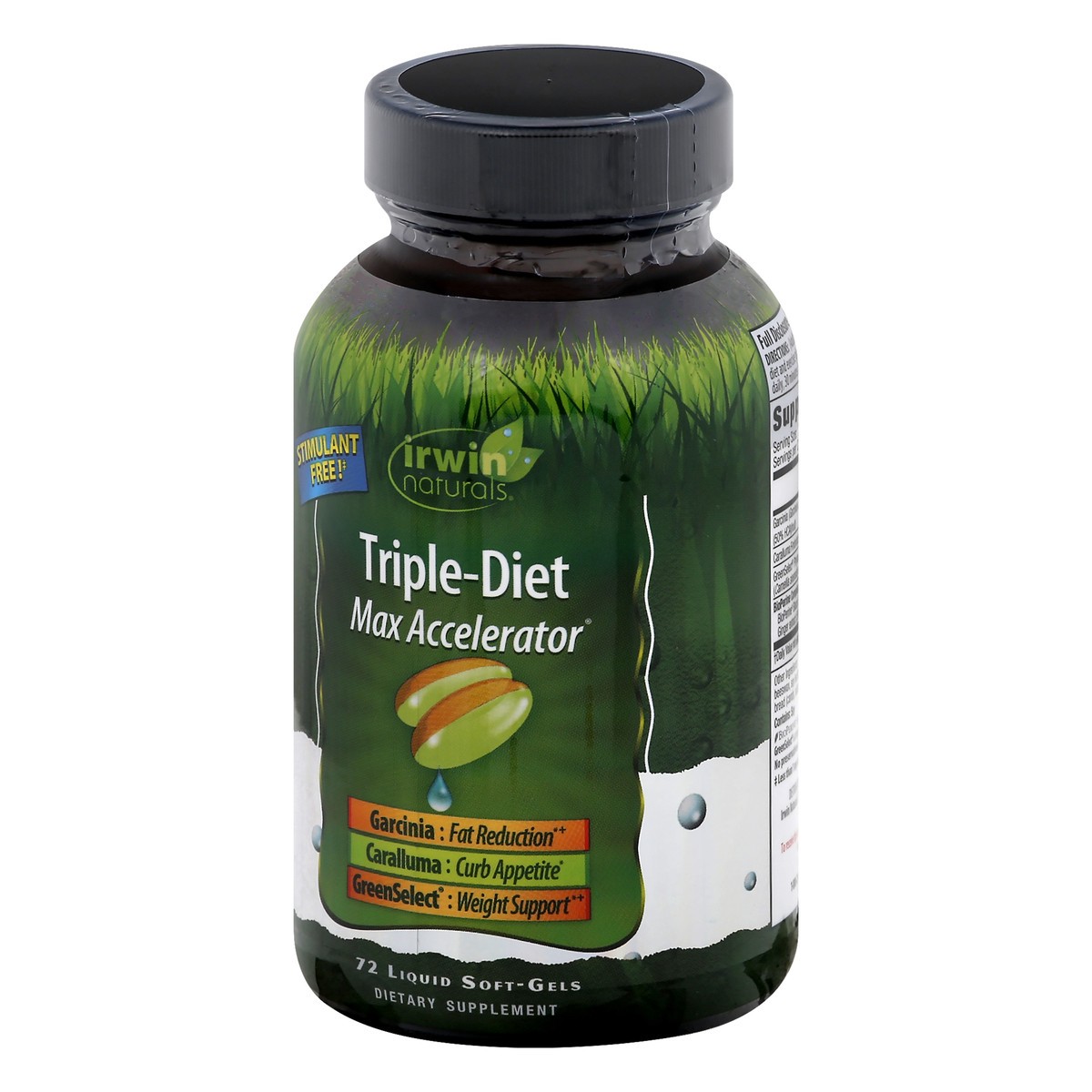 slide 11 of 13, Irwin Naturals Liquid Soft-Gels Triple Diet 72 ea, 72 ct