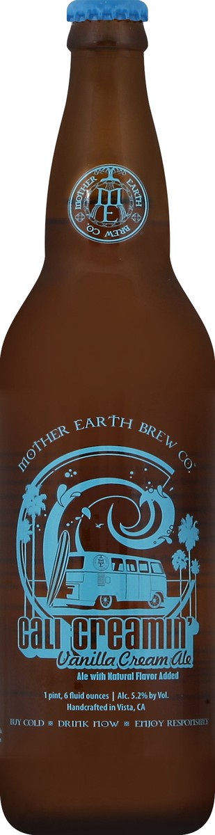 slide 4 of 4, Mother Earth Beer 22 oz, 22 oz