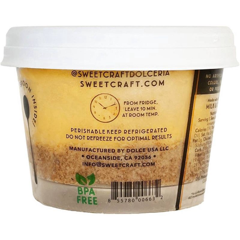 slide 4 of 9, Sweet Craft Dolceria Sweet Craft Pumpkin Spice Ricotta Cheesecake Pudding in a Cup - 4.2oz, 4.2 oz