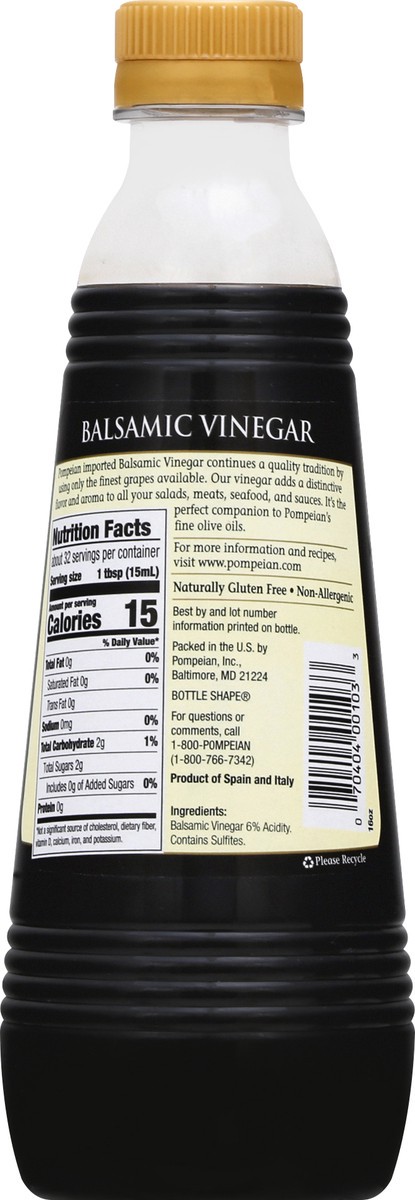 slide 6 of 9, Pompeian Balsamic Vinegar 16 oz, 16 oz