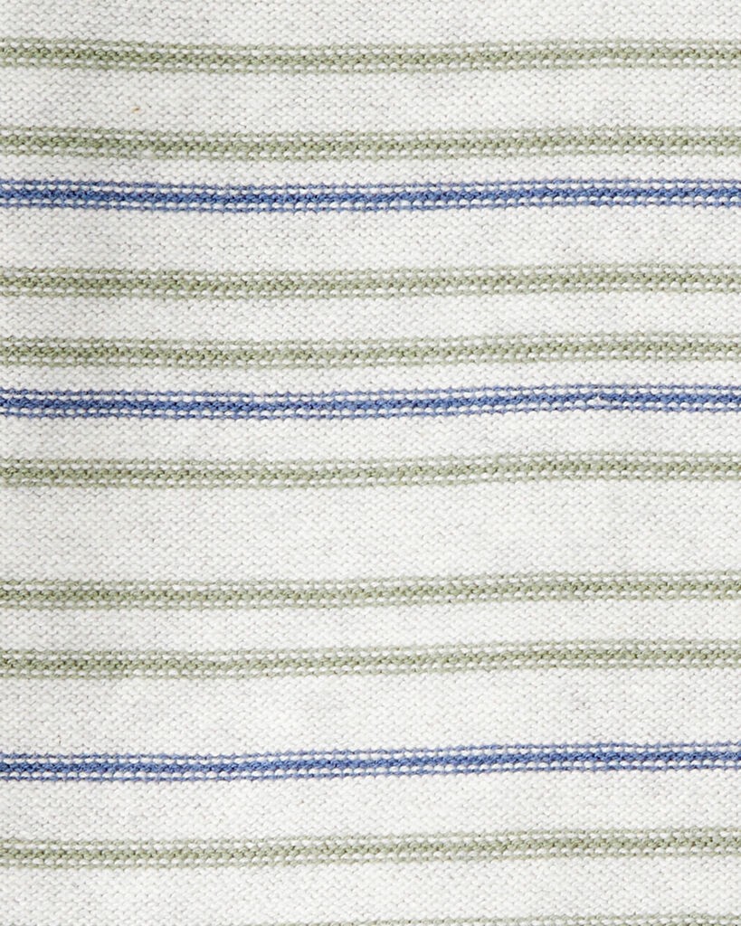 slide 2 of 2, Baby Boy Long-Sleeve Stripe Fashion Top - Grey Grey 3M, 1 ct