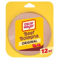 Oscar Mayer Beef Bologna Sliced Lunch Meat, 12 oz. Pack