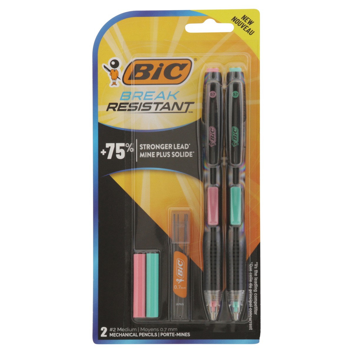 slide 2 of 12, BIC HB Mechanical Pencils 1 ea, 1 ct