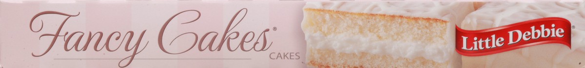 slide 7 of 14, Little Debbie Fancy Cakes Creme Filled White Cakes 10 Snack Cakes, 10 ct