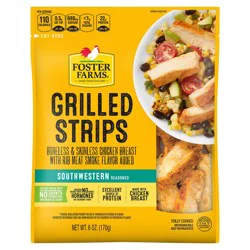 Foster Farms Chicken Breast Strips Southwestern Seasoned