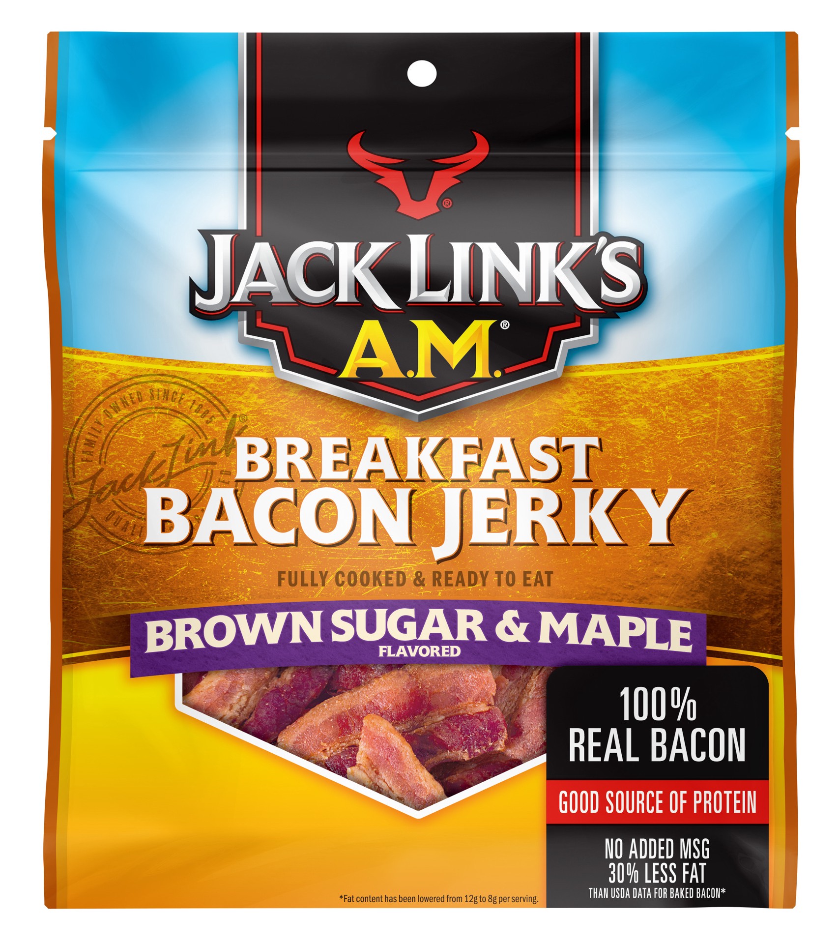 slide 1 of 3, Jack Link's 2.5Oz Jl Am Brown Sugar And Maple Bacon Pork Jerky 1/1Ct, 2.5 oz