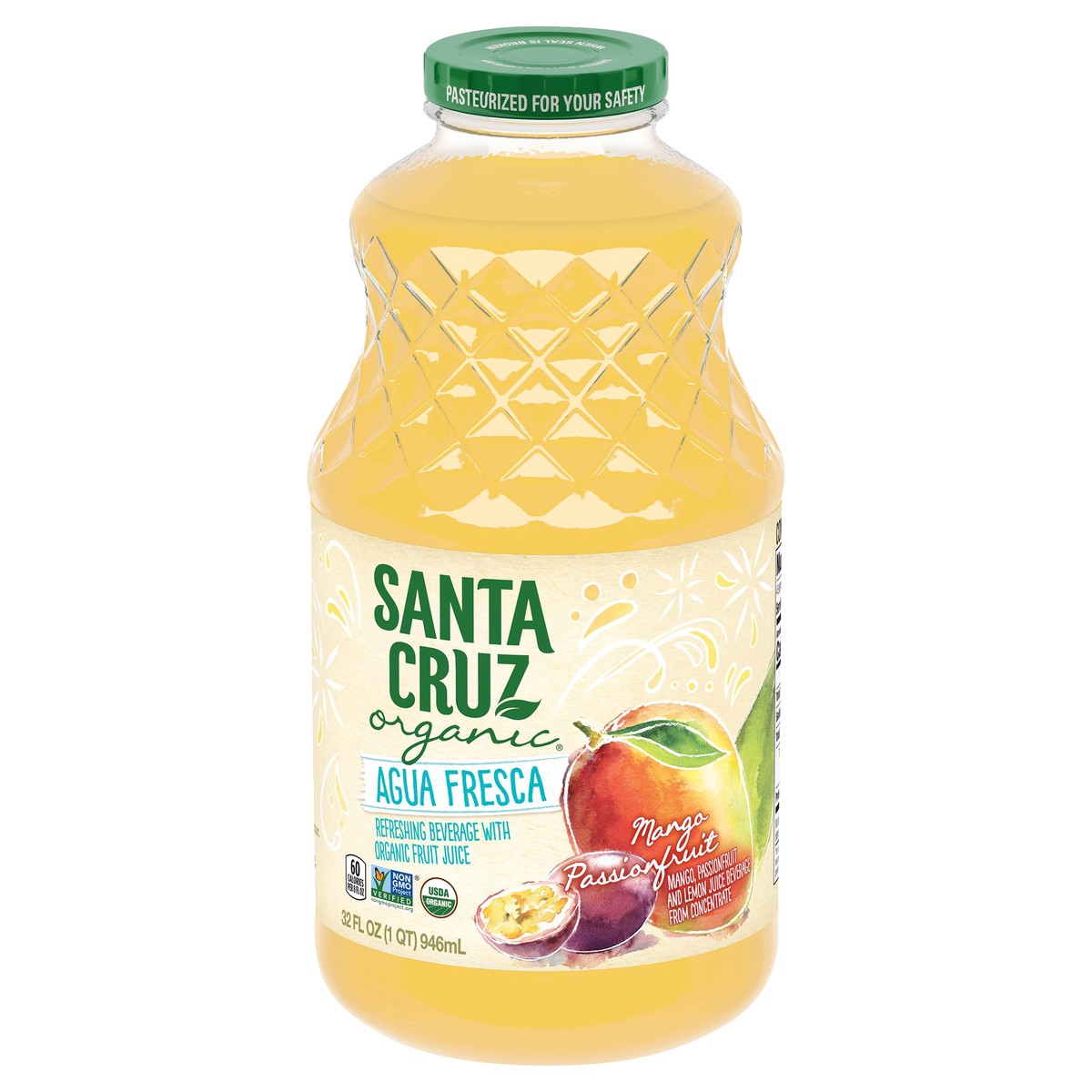 slide 2 of 8, Santa Cruz Organic Beverage - 32 fl oz, 32 fl oz