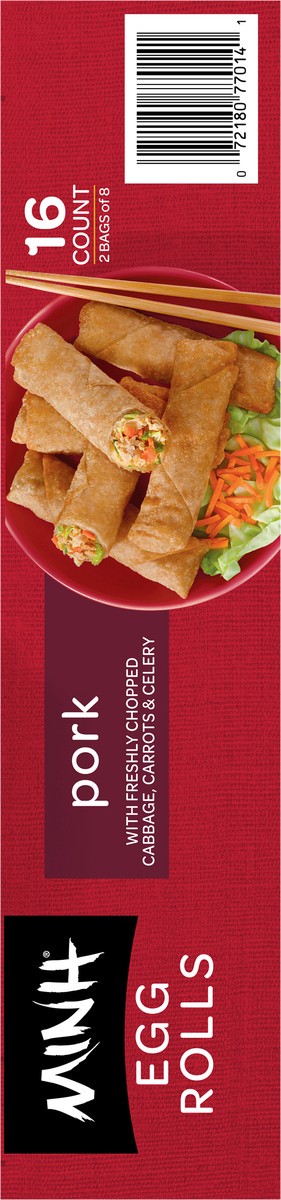 slide 8 of 9, Minh Pork Egg Rolls 2 - 8 ct Bags, 2 ct