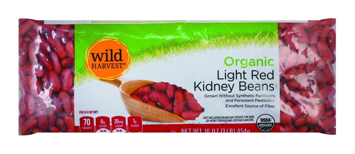 slide 1 of 1, Wild Harvest Light Red Kidney Beans, 16 oz