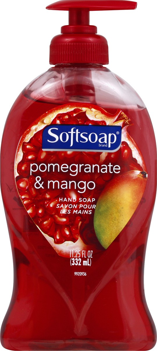 slide 5 of 6, Softsoap Pomegranate & Mango Hand Soap, 11.25 fl oz