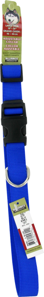 slide 2 of 4, Alliance Blue Large Dog Collar, 1 ct