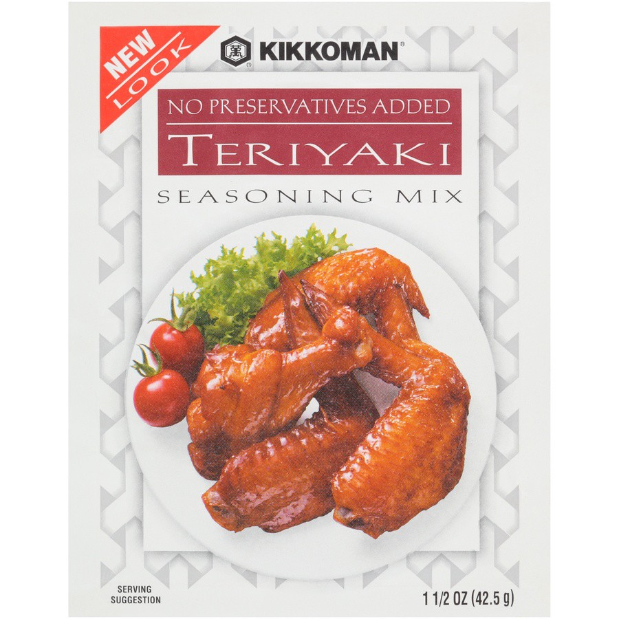 slide 1 of 7, Kikkoman Teriyaki Seasoning Mix 1.5 oz, 1.5 oz