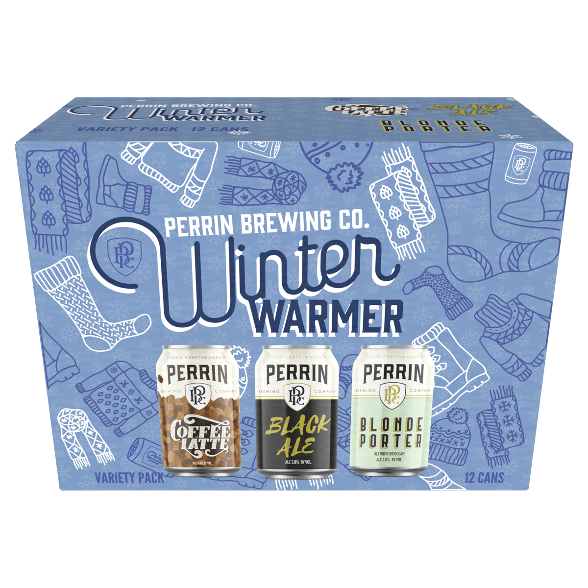 slide 1 of 1, Perrin Winter Warmer Variety Cans, 12 ct; 12 fl oz