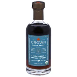 Crown Madagascar Vanilla Infused Maple Syrup 8.5 fl oz