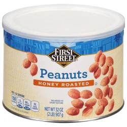 First Street Honey Roasted Peanuts