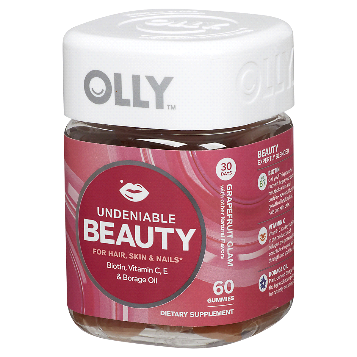 slide 38 of 83, Olly Undeniable Beauty - 60ct, 60 ct