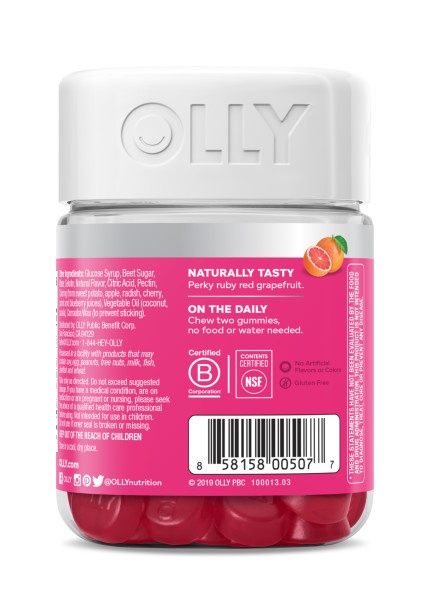 olly undeniable beauty gummies review