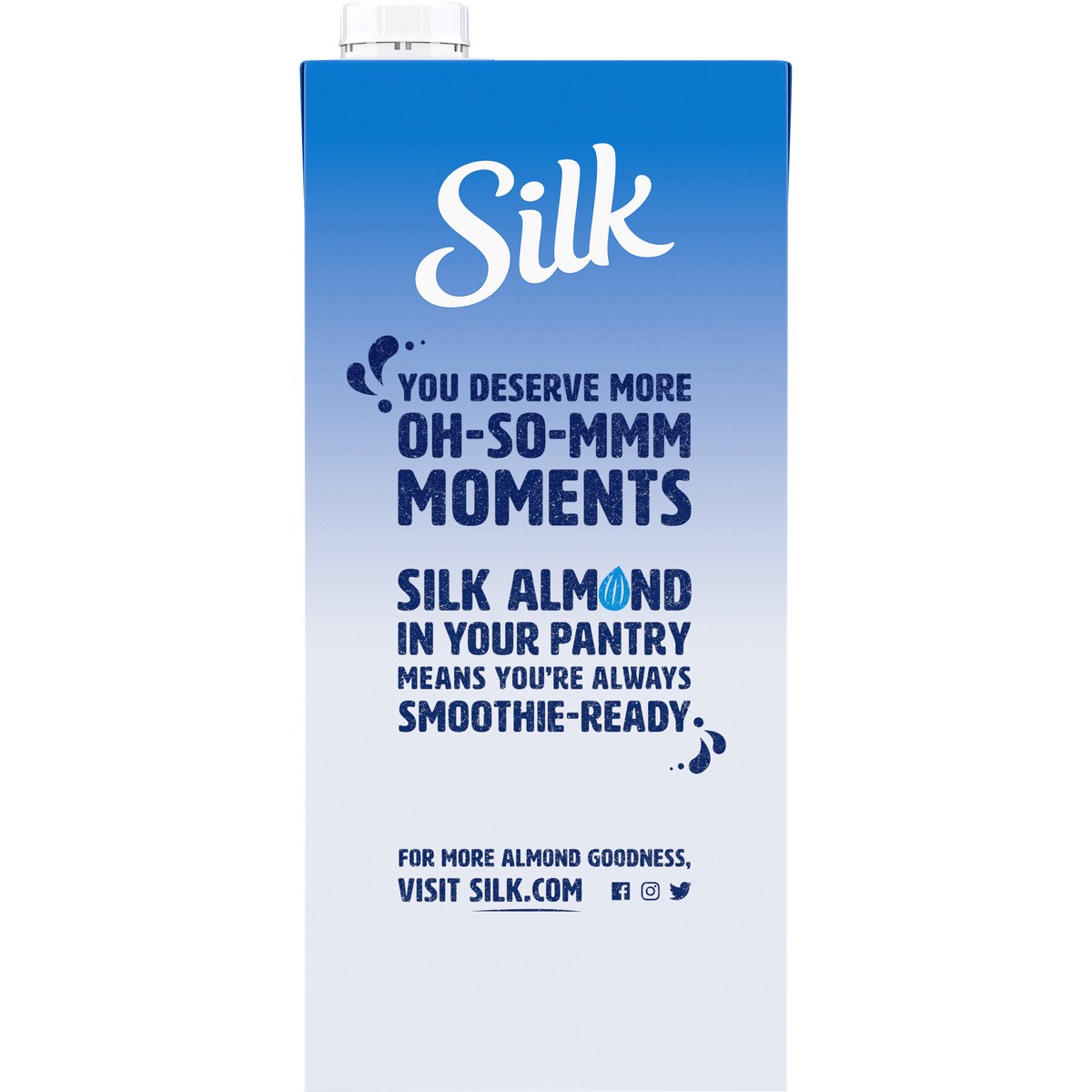 slide 3 of 9, Silk Unsweetened Vanilla Almond Milk, 32 fl oz