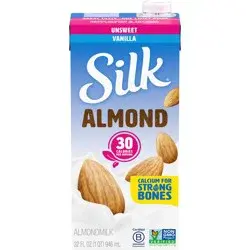 Silk Unsweetened Vanilla Almond Milk