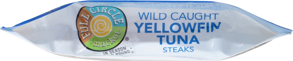 slide 11 of 16, Full Circle Market Wild Yellowfin Tuna Steaks, 12 oz