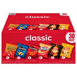 Frito-Lay Frito Lay Snacks Classic Mix Variety Pack 52 1/2 Oz, 30 Count