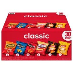 Frito-Lay Frito Lay Snacks Classic Mix Variety Pack 52 1/2 Oz, 30 Count