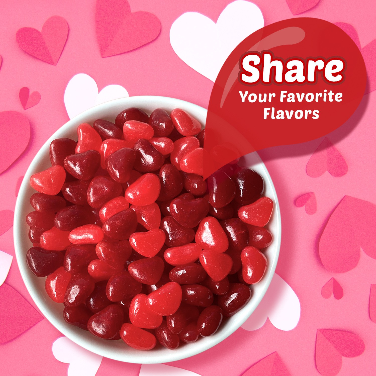 slide 3 of 7, STARBURST Heart Shaped Jelly Beans Valentine's Day Chewy Candy, 11 oz, 11 oz