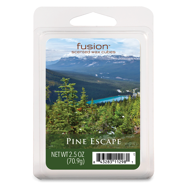 slide 1 of 1, Fusion Pine Escape Scented Wax Cubes, 2.5 oz