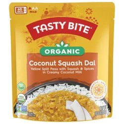 Tasty Bite Organic Mild Coconut Squash Dal 10 oz