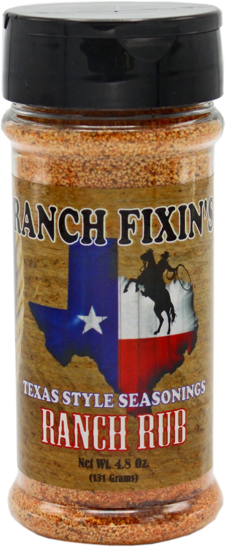 slide 1 of 1, Ranch Fixin's Texas Style Seasoning Ranch Rub, 4.8 oz