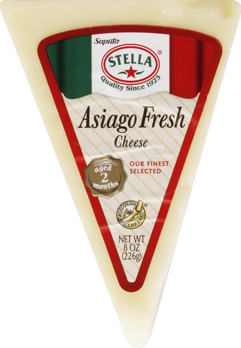 slide 3 of 5, Stella Asiago Fresh Cheese 8 oz, 8 oz