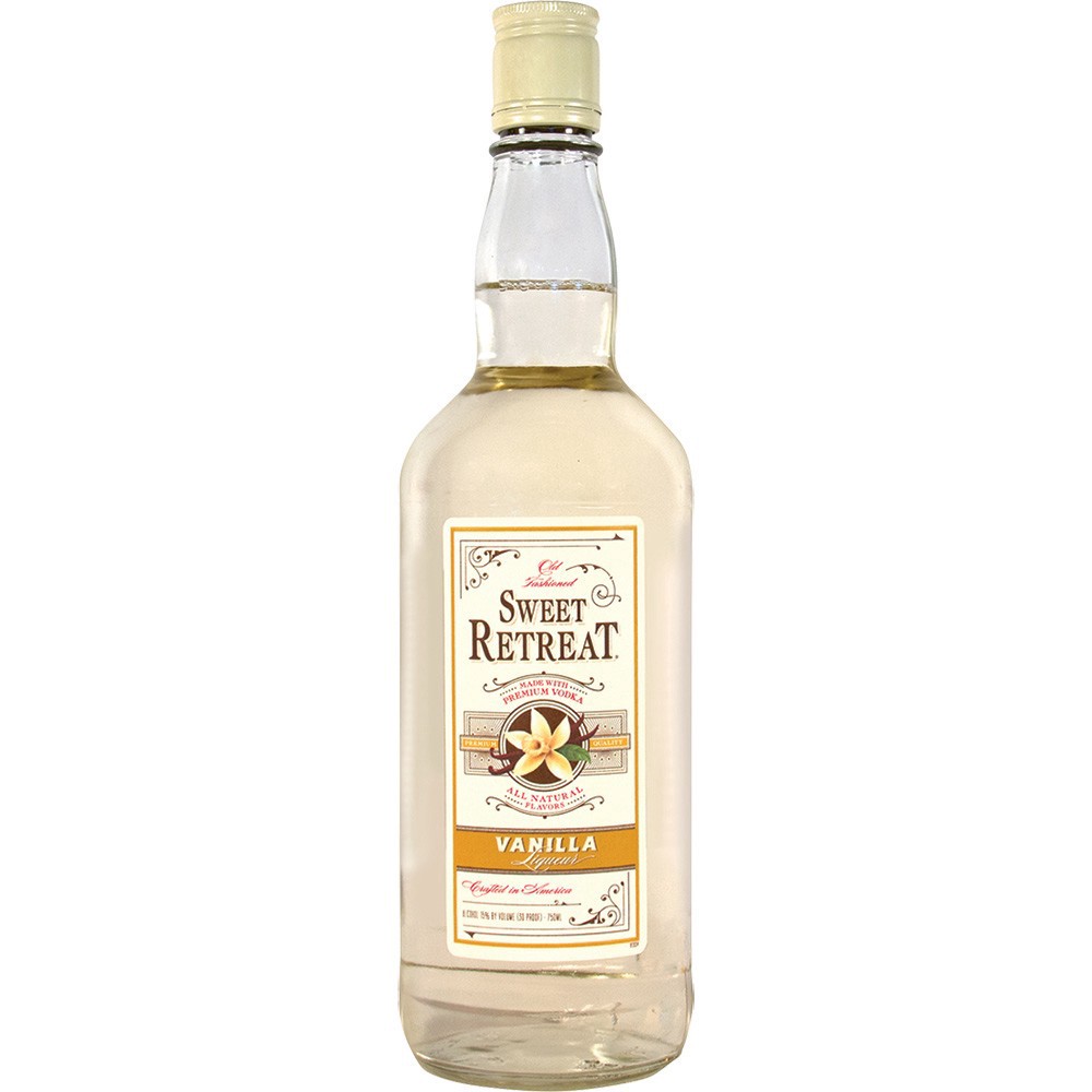slide 1 of 1, Sweet Retreat Vanilla Schnapps, 750 ml