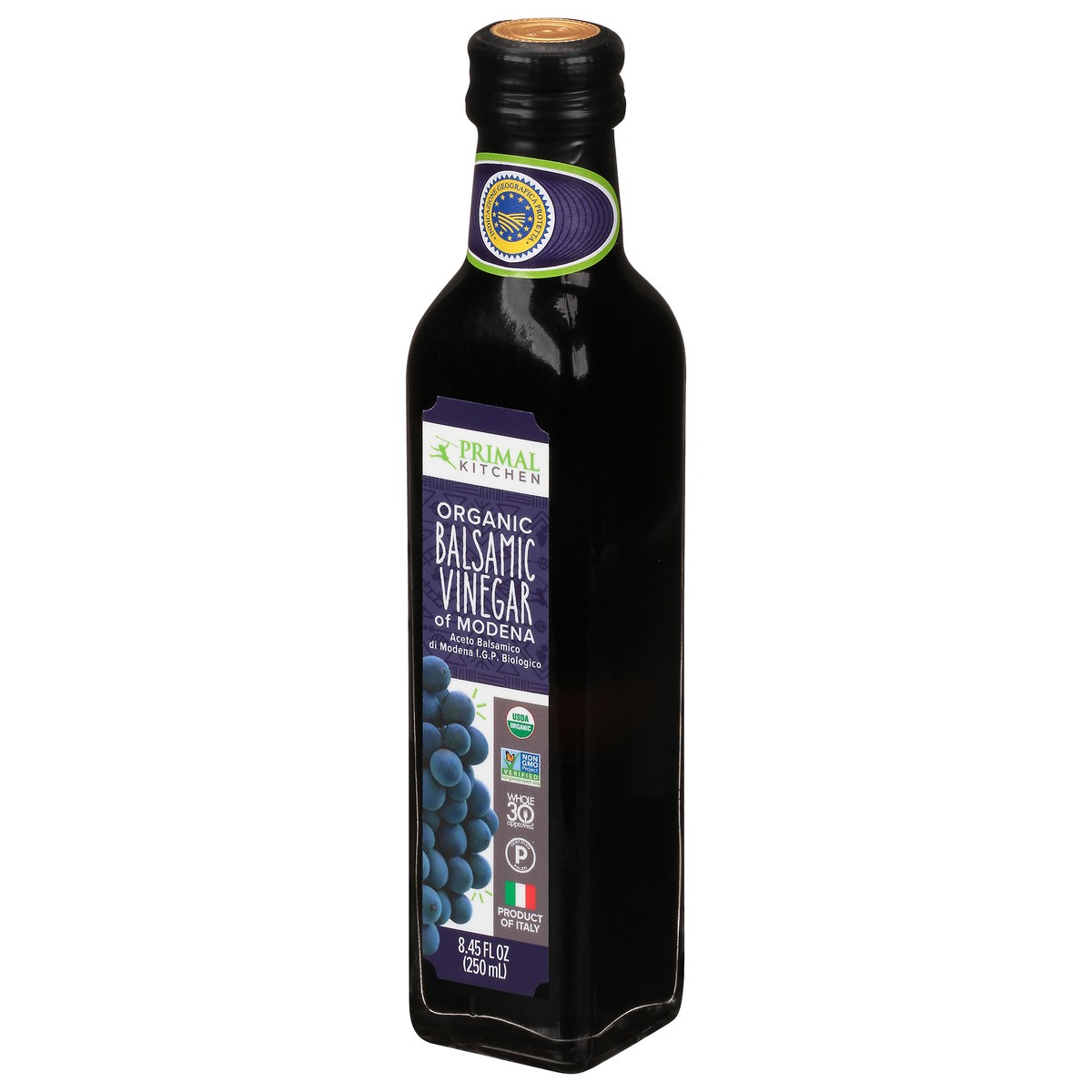 slide 6 of 14, Primal Kitchen Organic Balsamic Vinegar of Modena 8.45 fl oz, 1 ct