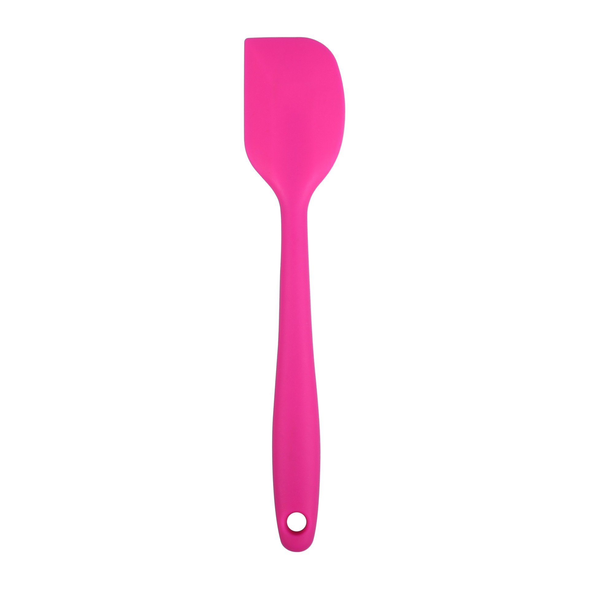 slide 2 of 4, Mini Pink Bad Witch Silicone Spoonula By Makery, 8 in