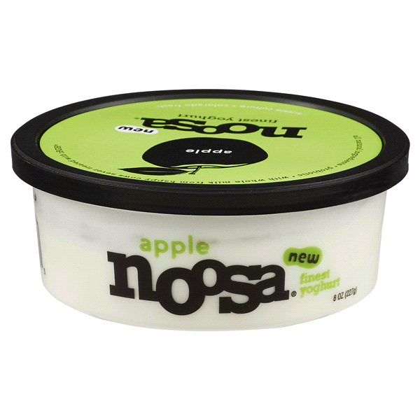 slide 1 of 1, Noosa Yoghurt Apple, 8 oz