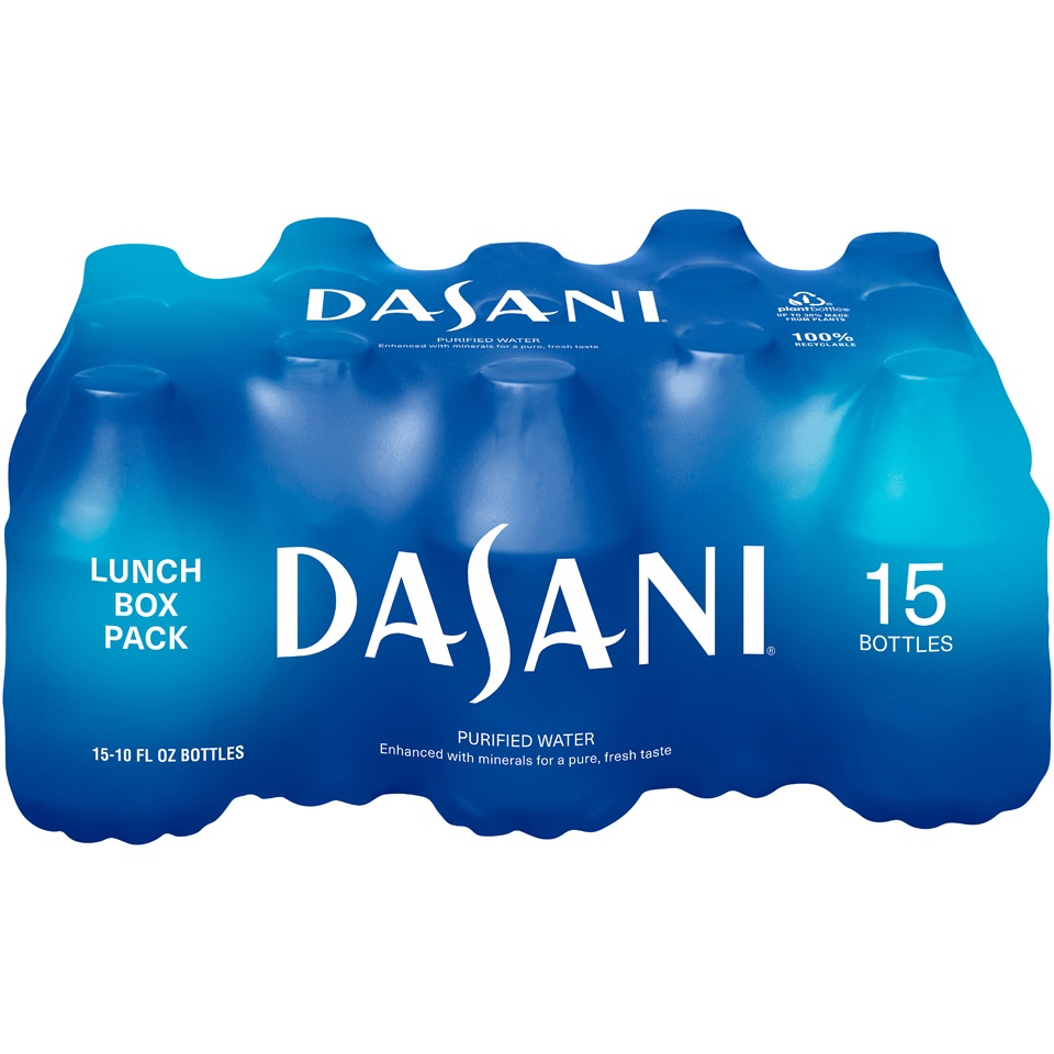 slide 1 of 2, Dasani Purified Water, 15 ct