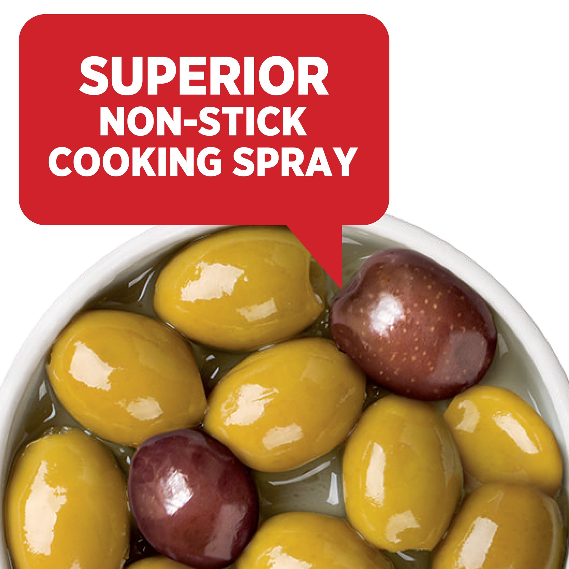 slide 4 of 5, Pam Expeller Pressed Olive Oil No-Stick Cooking Spray 7 oz, 7 oz