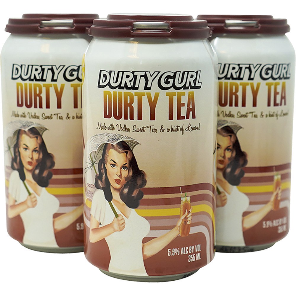slide 1 of 1, Durty Gurl Durty Tea, 4 ct; 12 oz