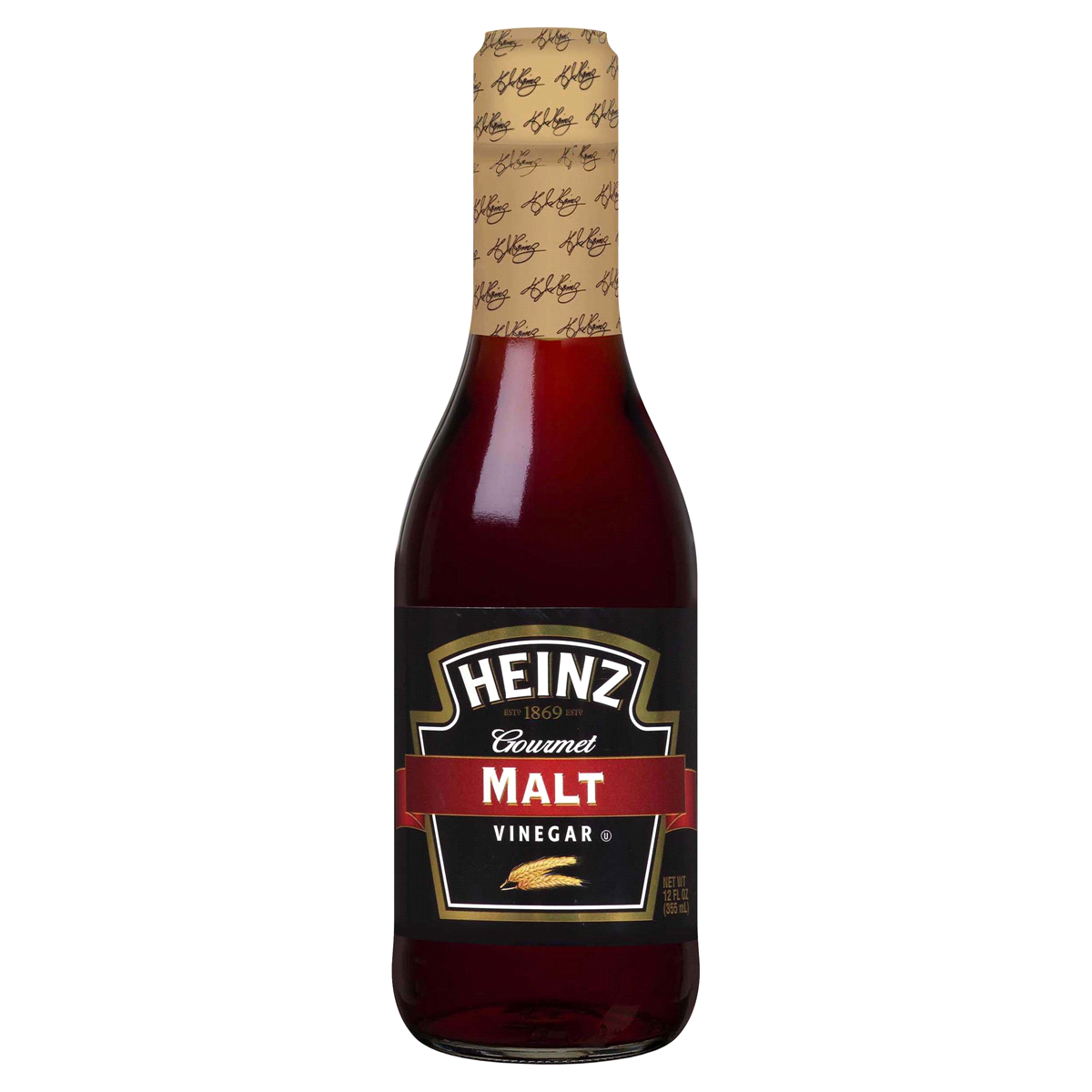 slide 1 of 5, Heinz Gourmet Malt Vinegar, 12 fl oz