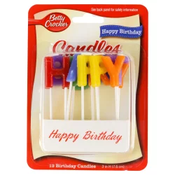 Betty Crocker Happy Birthday Candles