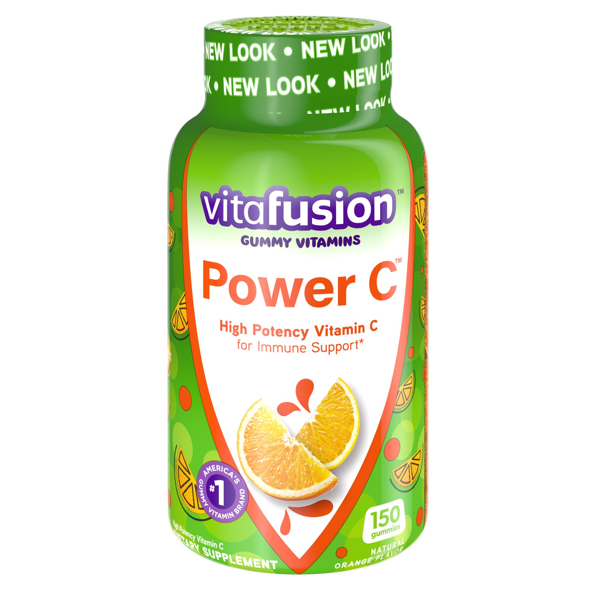 slide 1 of 78, vitafusion Power C Gummy Immune Support* with vitamin C, Delicious Orange Flavor, 150ct (50 day supply), from America's Number One Gummy Vitamin Brand, 150 cnt