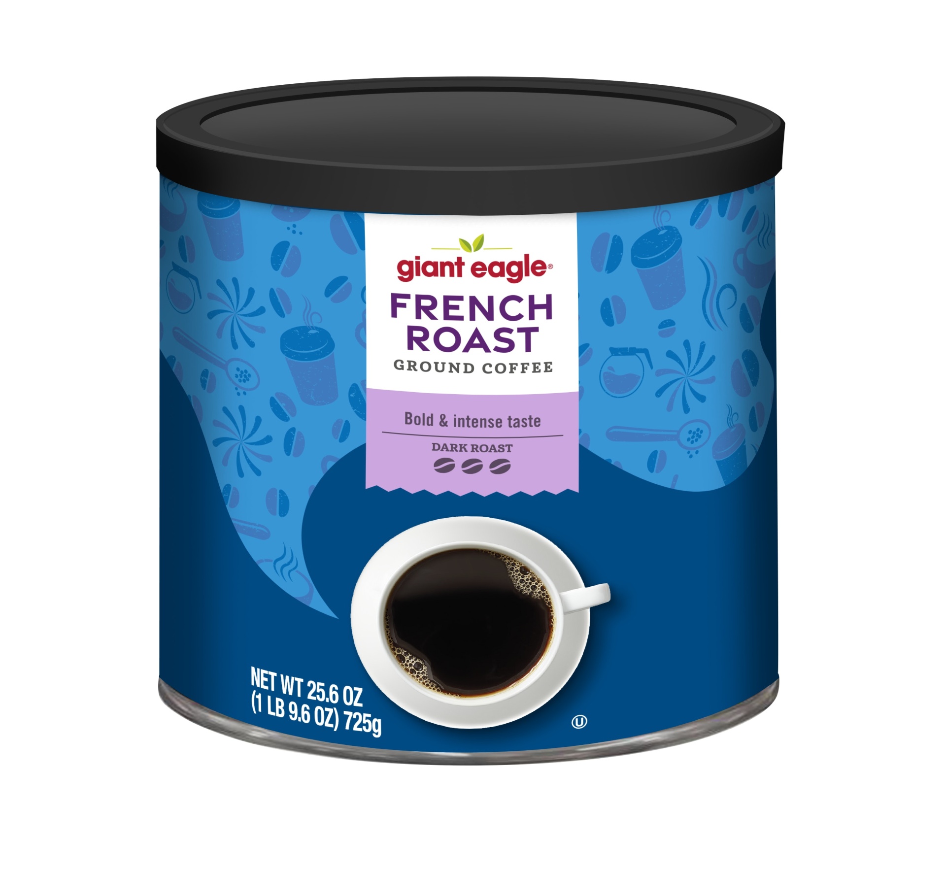 Giant Eagle French Roast Ground Coffee, Dark Roast 25.6 oz 25.6 oz