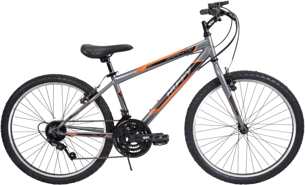 slide 1 of 1, Huffy Boys' Granite Mountain Bicycle - Charcoal/Orange/Black, 1 ct