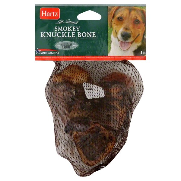slide 1 of 1, Hartz America's Prime Smokey Knuckle Bone For Dogs, 1 ct