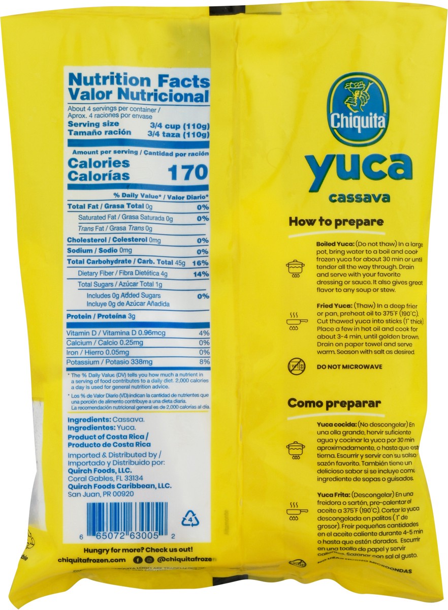 slide 3 of 13, Chiquita Yuca (Cassava) Iqf, 16 oz