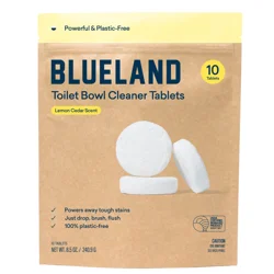 Blueland Toilet Bowl Cleaner Tablet Refill, Lemon Cedar