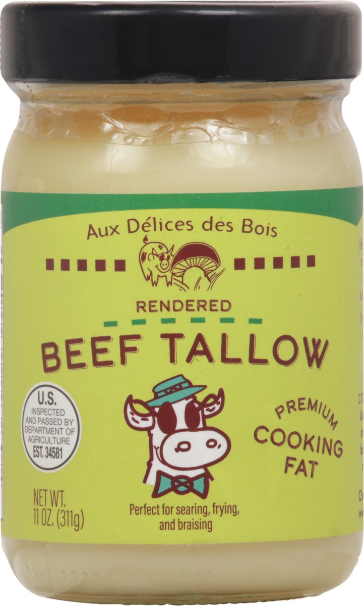 slide 5 of 13, Aux Delices des Bois Rendered Beef Tallow 11 oz, 11 oz