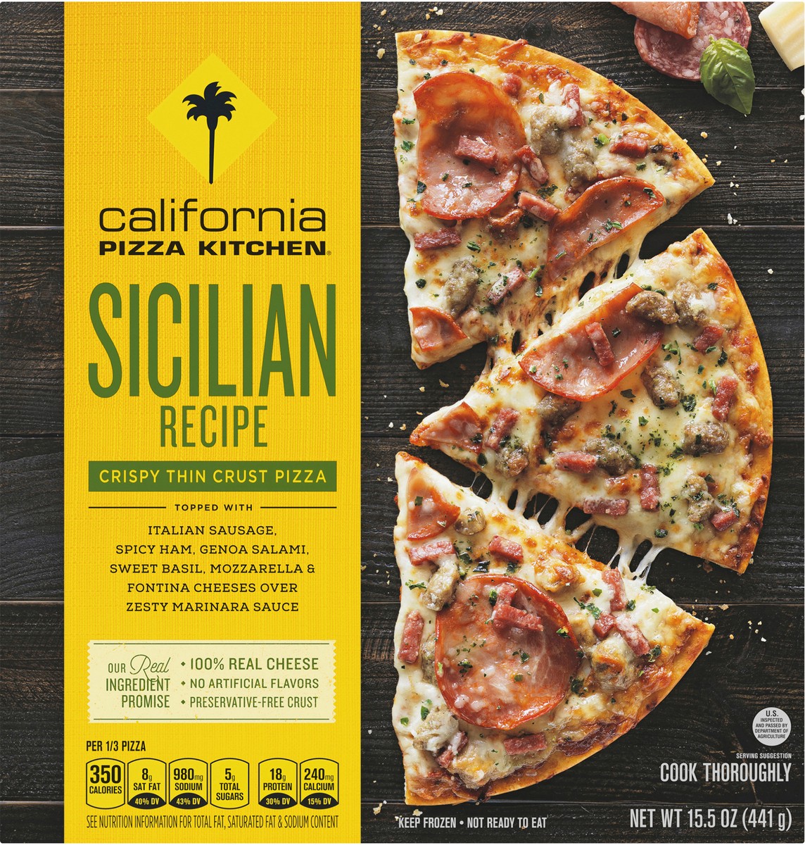 slide 5 of 8, California Pizza Kitchen Pizza, 15.5 oz