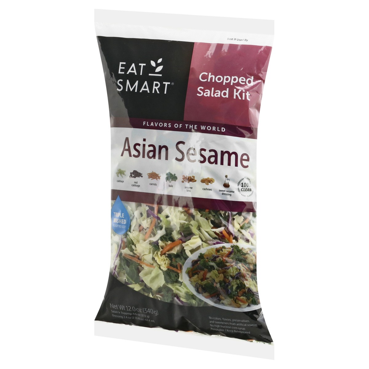 slide 9 of 11, Eat Smart Asian Sesame Salad Kit, 12 oz
