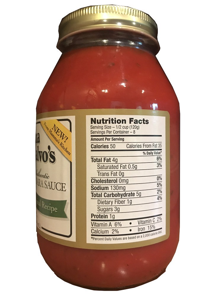 slide 3 of 3, Mamma Disalvo's Authentic Original Recipe Marinara Sauce, 32 fl oz